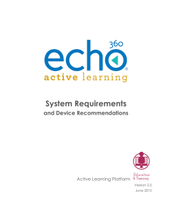 System Requirements - Active Learning Platform Online Help