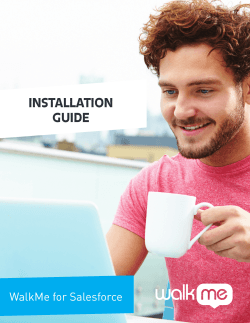 Salesforce Installation Guide