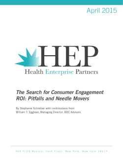 White Paper - Health Enterprise Partners