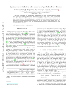arXiv:1506.03044v1 [physics.ins-det] 9 Jun 2015