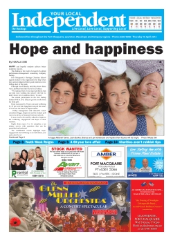 Check out the front page in our local paper