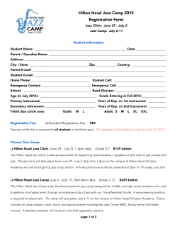 a 2015 Registration Form