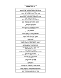 Accenture Preferred Hotels Updated: 3/24/15