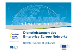 Pankratz, IB.SH - Enterprise Europe Network