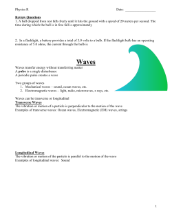 Waves Note Packet - Hicksville Public Schools / Homepage