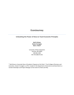 EconJourney | Unleasing the Power of Story to