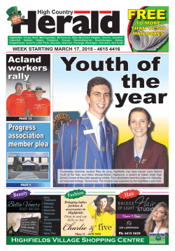 High Country News 17 March 2015