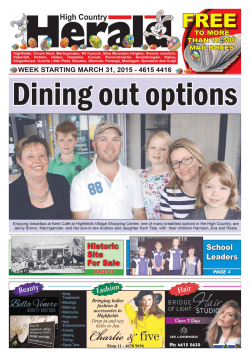 High Country News 31 March 2015