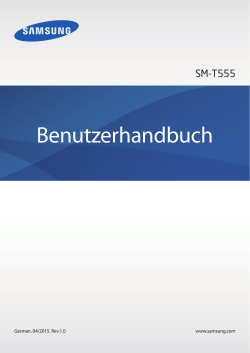 Benutzerhandbuch Samsung Galaxy Tab A 9.7