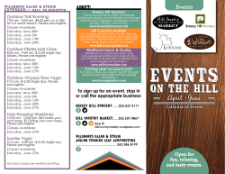 to view hill country market`s events