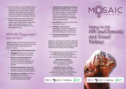 Domestic Violence Overview - Hillsong Africa Foundation
