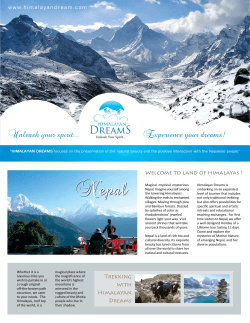 e-brochure - Himalayan Dreams