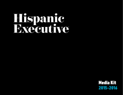 Media Kit - Hispanic Executive