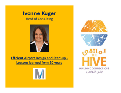 Efficient Airport Design and Start-up
