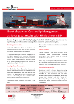 Greek shipowner Cosmoship Management achieves great results