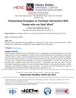 âInterpreting Strategies to Facilitate Interactions With People who are