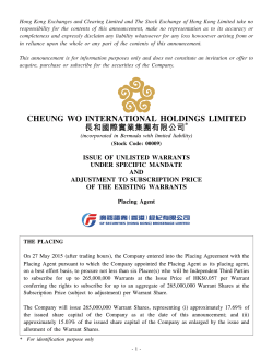 cheung wo international holdings limited é·ååé