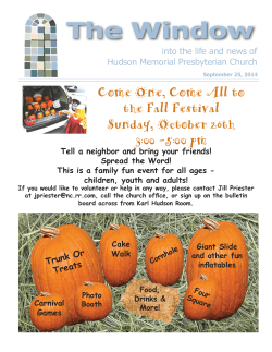 September 25, 2014 Issue of The Window