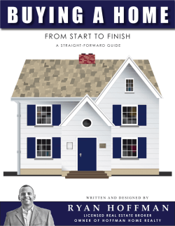 RYAN HOFFMAN - Hoffman Home Realty