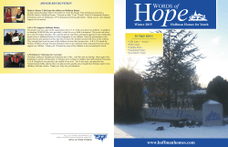 HHY Winter 2015 Newsletter.cdr