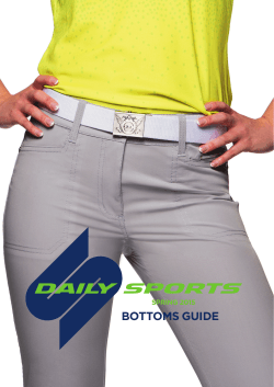 Bottoms guide