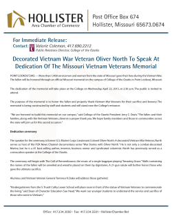 Decorated Vietnam War Veteran Oliver North To Speak At