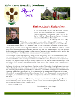 Father Allan`s Reflectionsâ¦