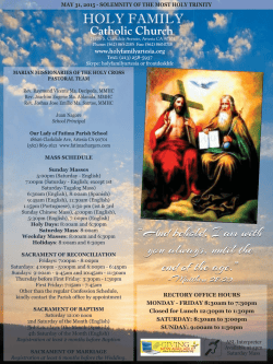 &acirc;And behold, I am with you always, until the end of the age.&acirc; &acirc;And