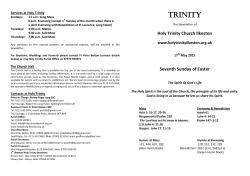TRINITY - Holy Trinity Church Ilkeston