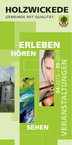 april 2015 - Gemeinde Holzwickede