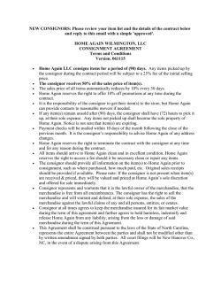check here for the PDF - Home Again Fine Consignments
