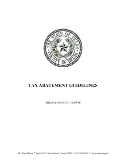 TAX PHASE-IN GUIDELINES 2008-2010