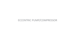 ECCENTRIC PUMP/COMPRESSOR