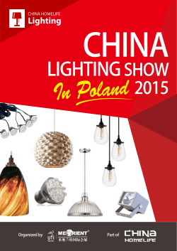 Poland LIGHTING SHOW - China Homelife Show