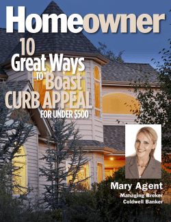 sample issue - Homeowner Magazine