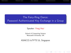 The Fairy-Ring Dance - Newcastle University