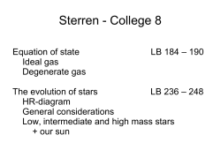 Sterren - College 8