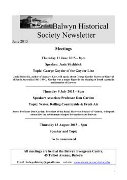 Kenneth Maxwell (Ken) Lyall &acirc; 1928-2015