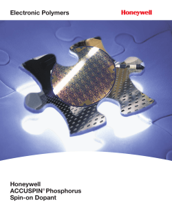 Honeywell ACCUSPINÂ® Phosphorus Spin