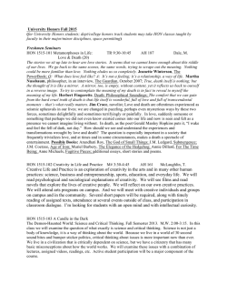 Creative Life and Practice is an exploration of creativity in the arts