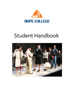 Student Handbook