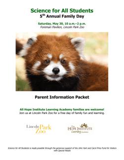 Science for All Students - The Hope Institute Learning Academy