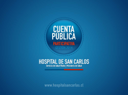 Nuestra ProducciÃ³n - Hospital de San Carlos