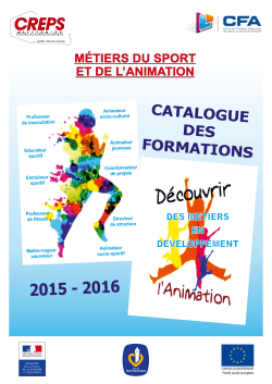 catalogue des formations 2015 2016