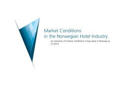27.05.15 Market Conditions in Norway 2014