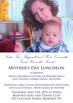 Mother`s Day Luncheon