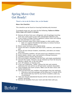 a PDF-version of the Move-Out Checklist