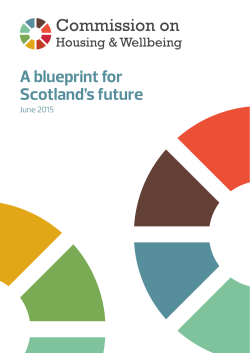 Commission Report: A blueprint for Scotland`s future, June 2015