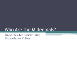 29. Marketing to Millennials: Michele Lee Kozimor-King