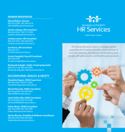 Corporate Brochure - Housing Nova Scotia